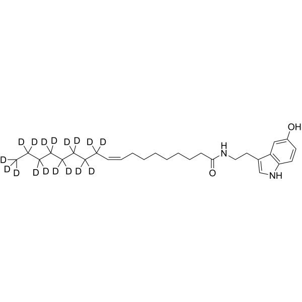 Oleoyl Serotonin-d17 2749980-90-1